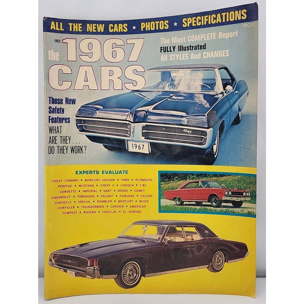1967 Cars. Most Complete Report Fully Illustrated Styles And Changes