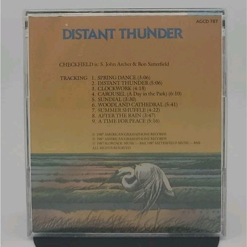 Distant Thunder by Checkfield (CD, American Gramaphone Records)