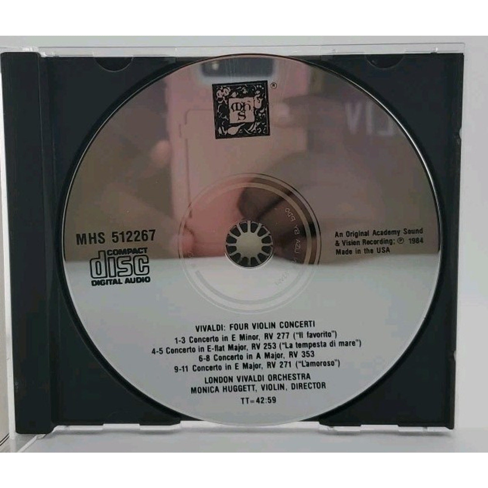 Vivaldi Four Violin Concerti CD Musical Heritage Society
