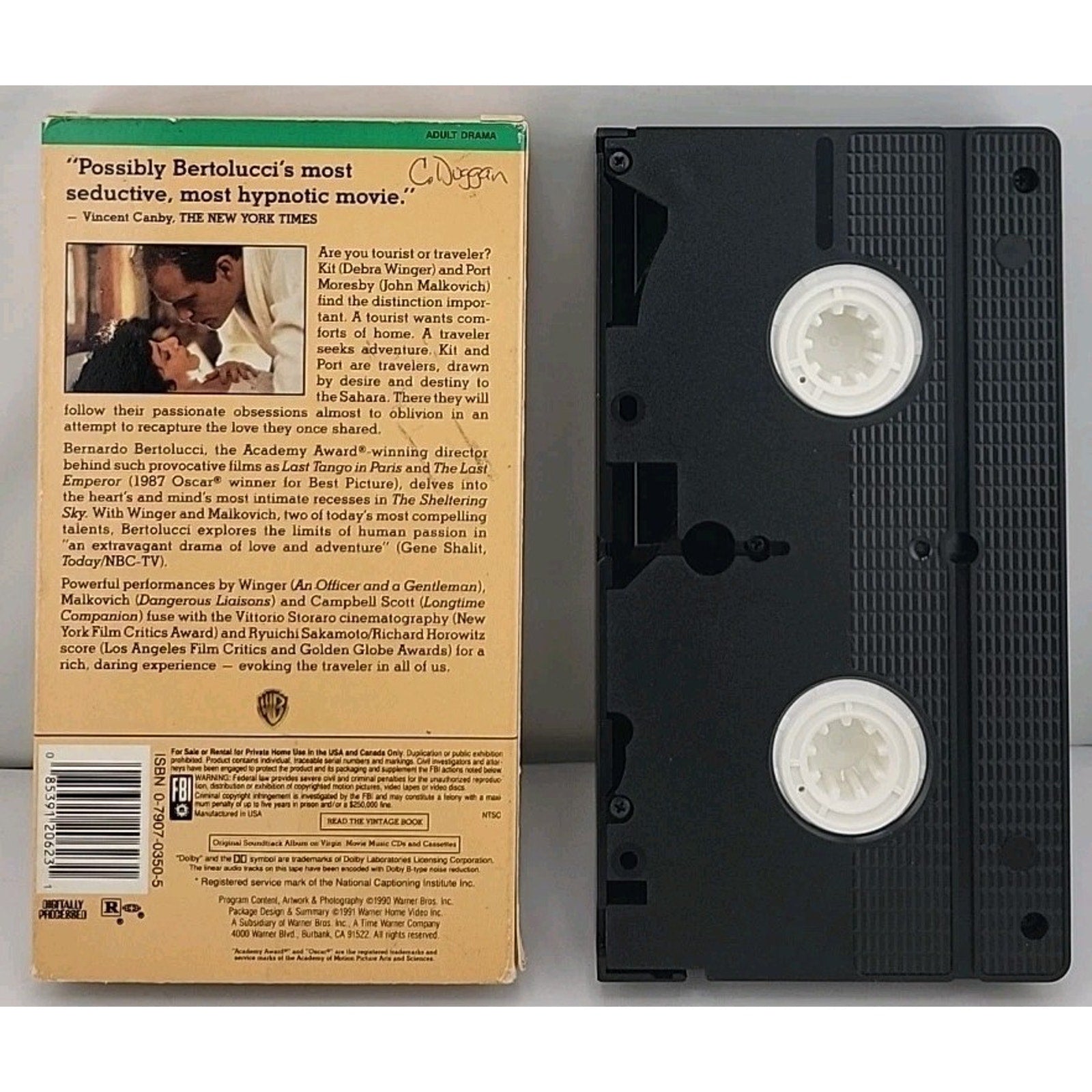 The Sheltering Sky (VHS, 1991)