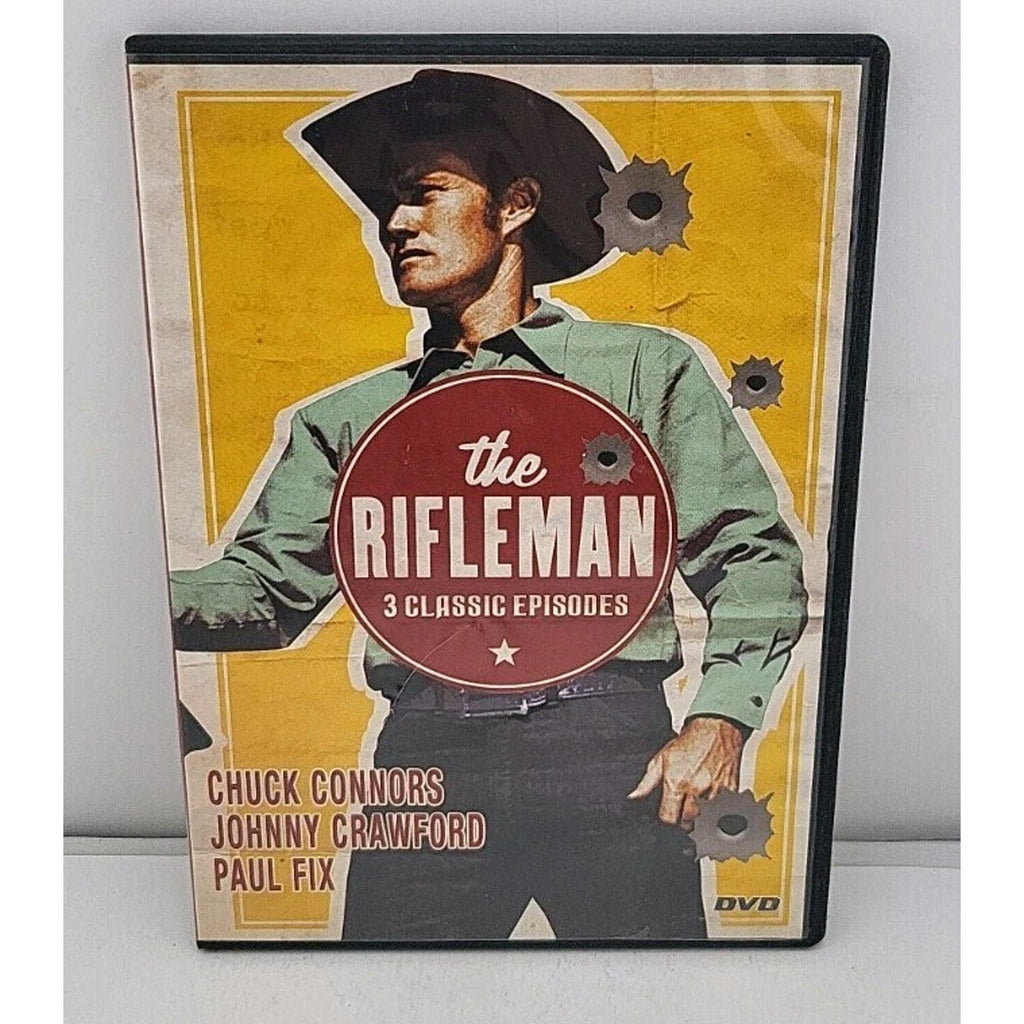 The Rifleman: 3 Classic Episodes (DVD, B&W, Slim Case)