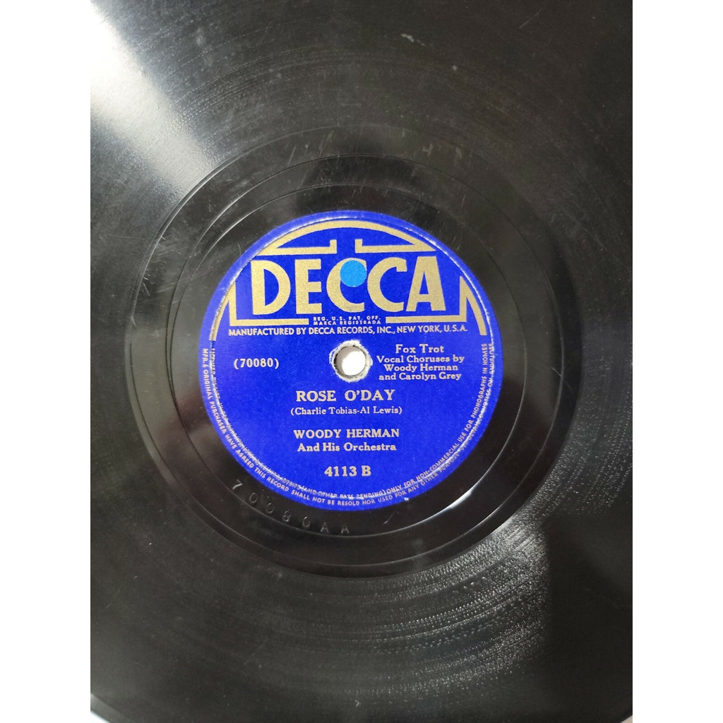 Woody Herman - Someones Rocking My Dream Boat / Rose O'Day (Vinyl)