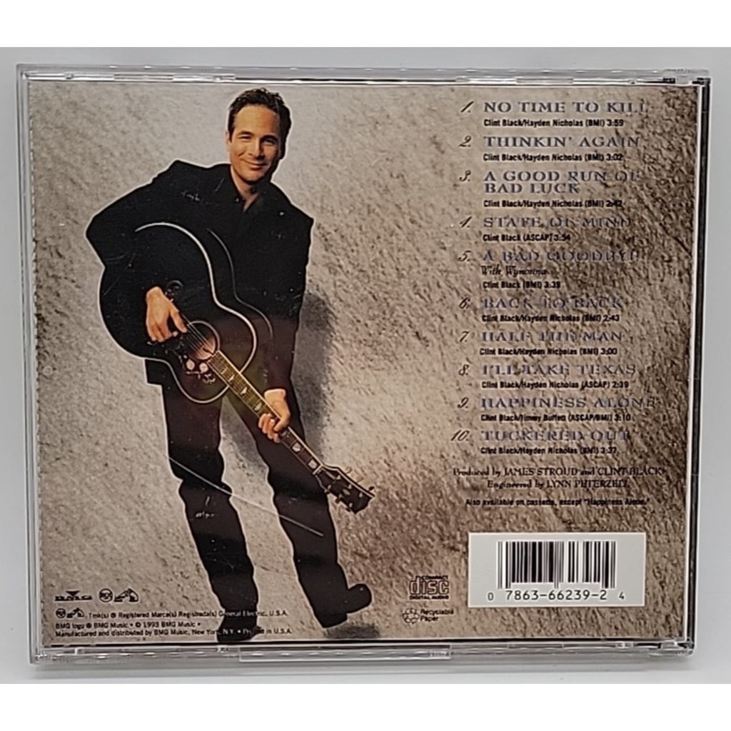 No Time to Kill by Clint Black (CD, Jul-1993, RCA)