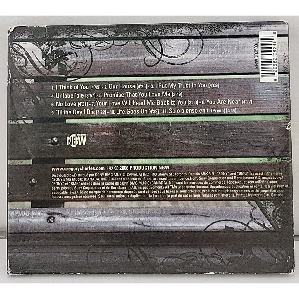 I Think of You by Gregory Charles (CD, 2006)