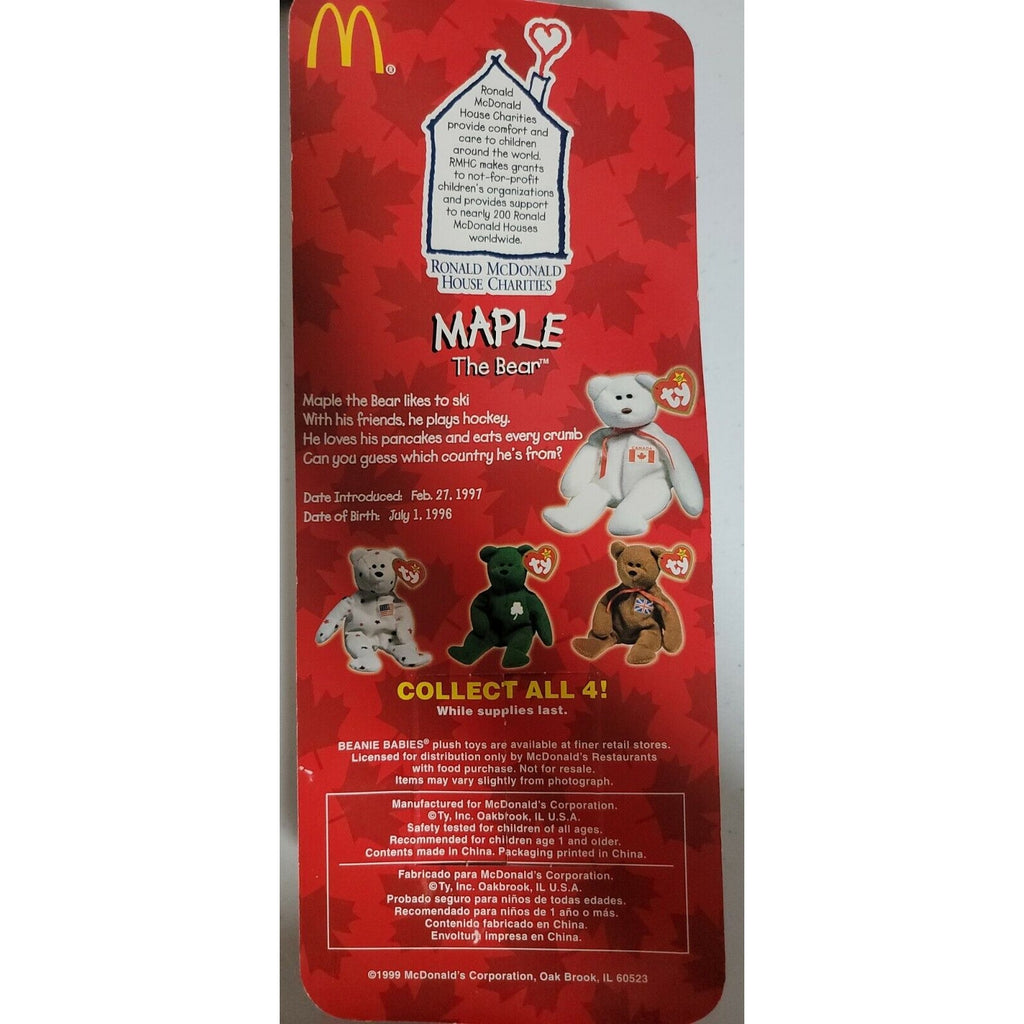 TY Beanie Baby Maple (1999,Mcdonalds)
