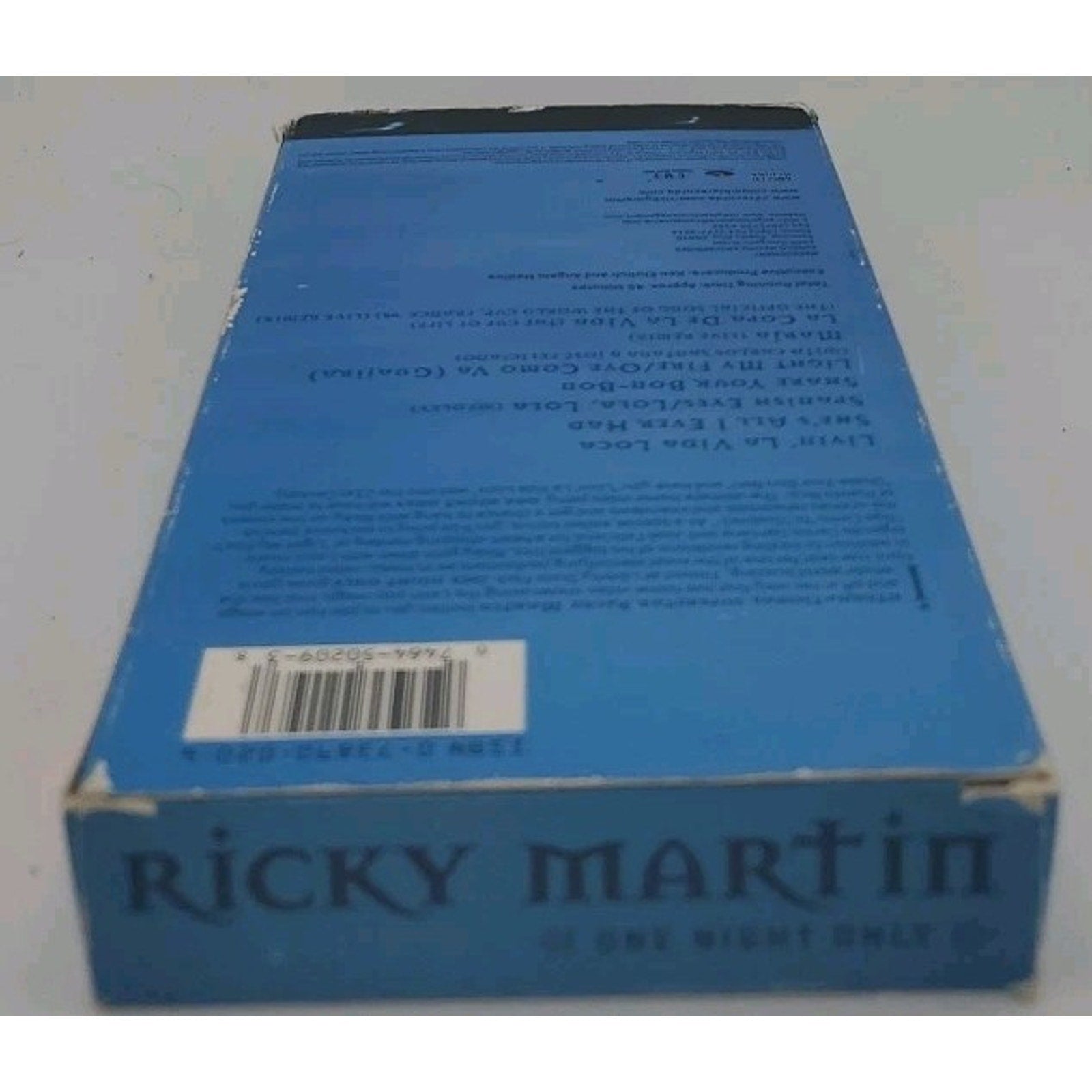 One Night Only by Ricky Martin (VHS, Dec-1999, Columbia (USA))