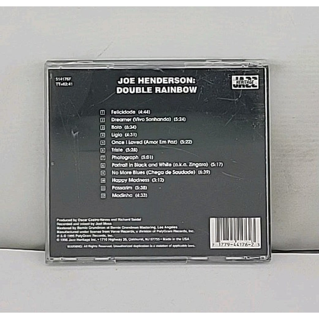 Joe Henderson Double Rainbow CD Album