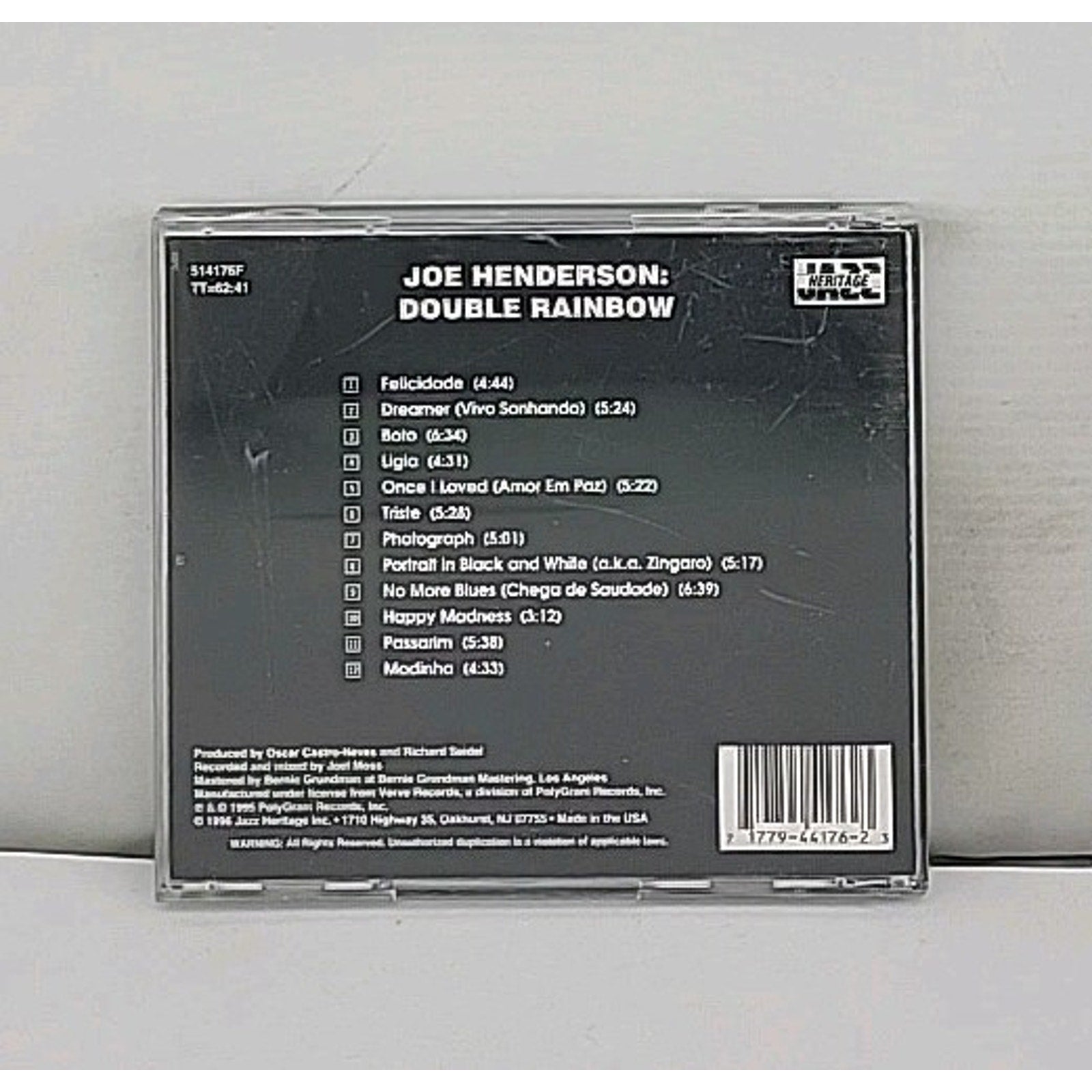 Joe Henderson Double Rainbow CD Album