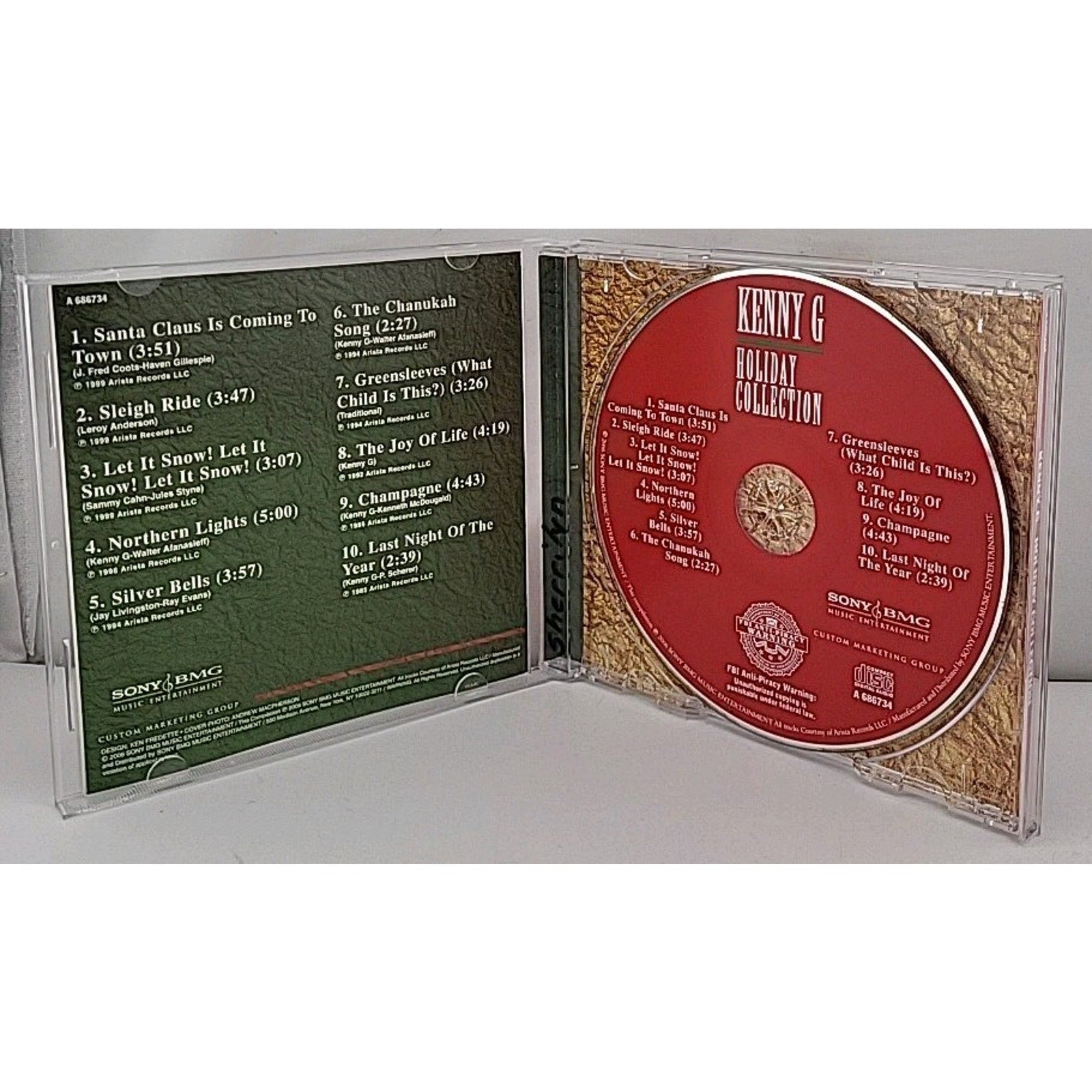The Holiday Collection by Kenny G (CD, 2006)