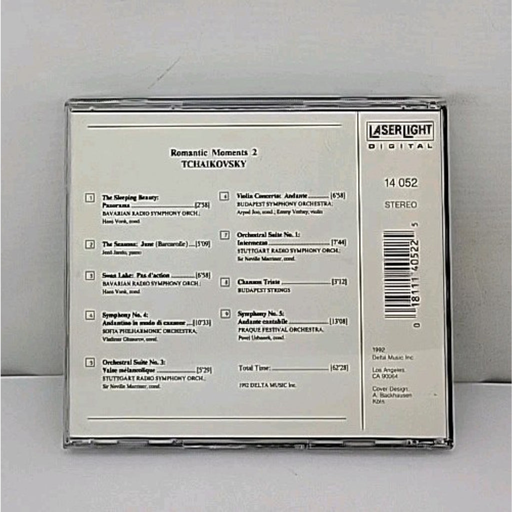 Vol. 2-Tchaikovsky by Tchaikovsky / Vonk / Marriner (CD, 1992)
