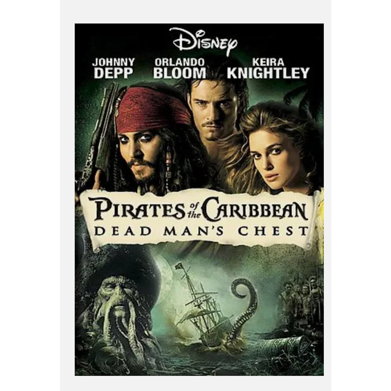 Pirates of the Caribbean: Dead Mans Chest (DVD, 2006, Widescreen)