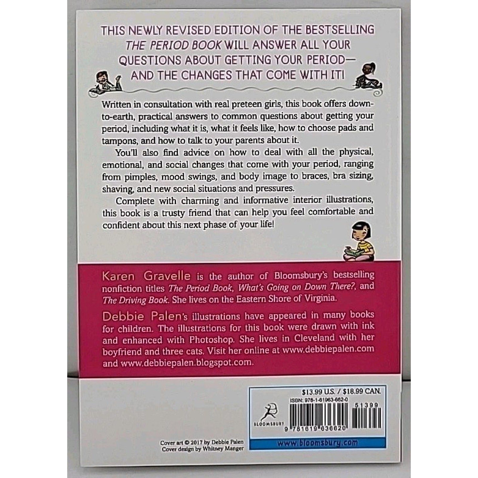 Period Book : A Girl's Guide to Growing Up by Jennifer Gravelle and Karen...