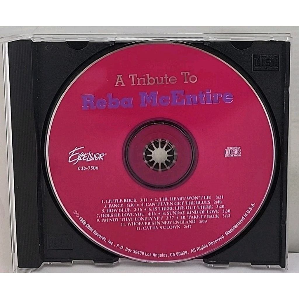 A Tribute To Reba McEntire - Pure Country All Instrumental (CD, 1999, 12 Tracks)