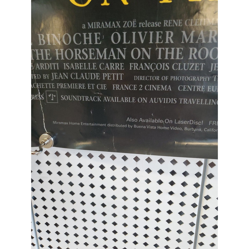 1996 The Horseman on the Roof Advance Movie Poster Isabelle Carre 27x40