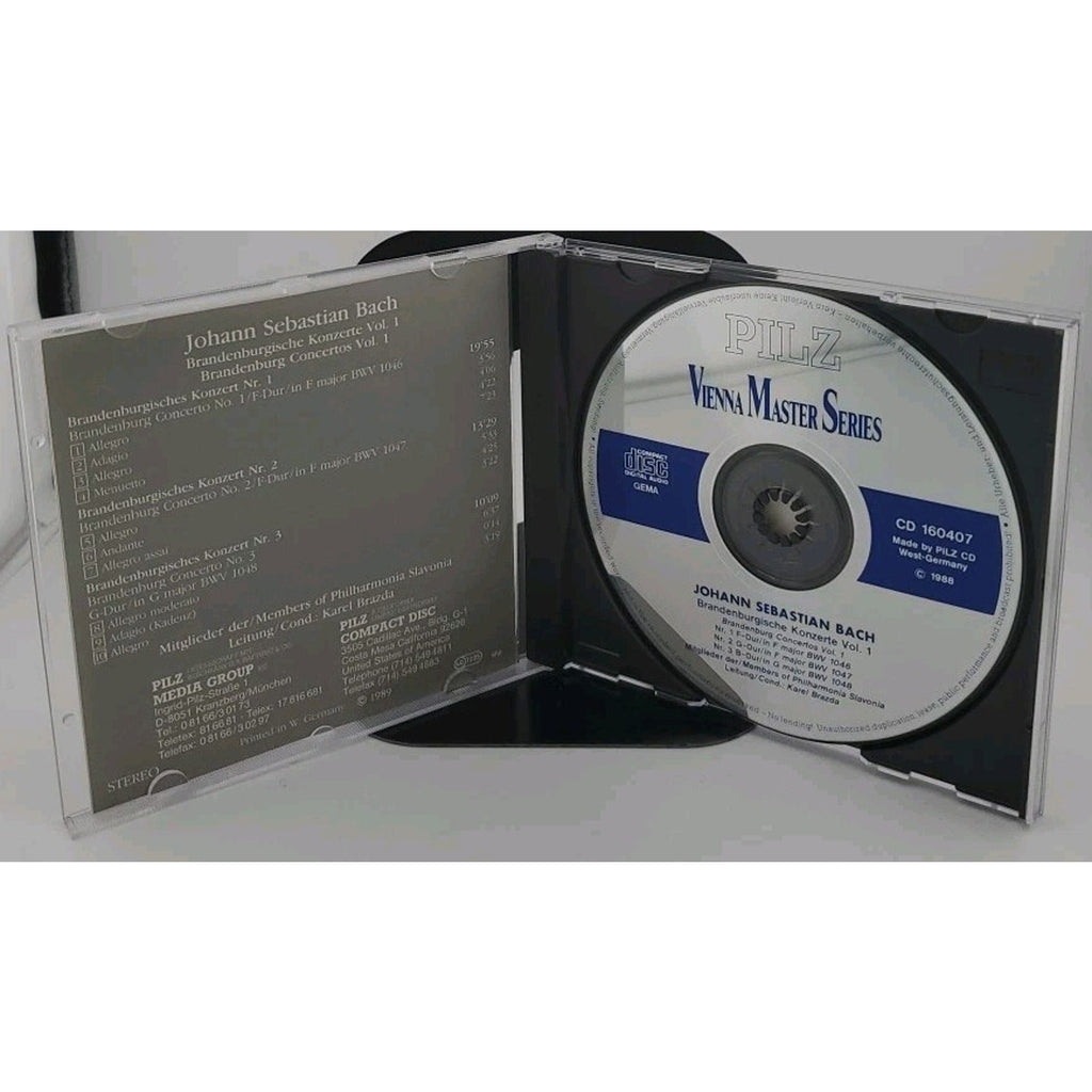 Vienna Master Series Johann Sebastian Bach Vol 1 CD