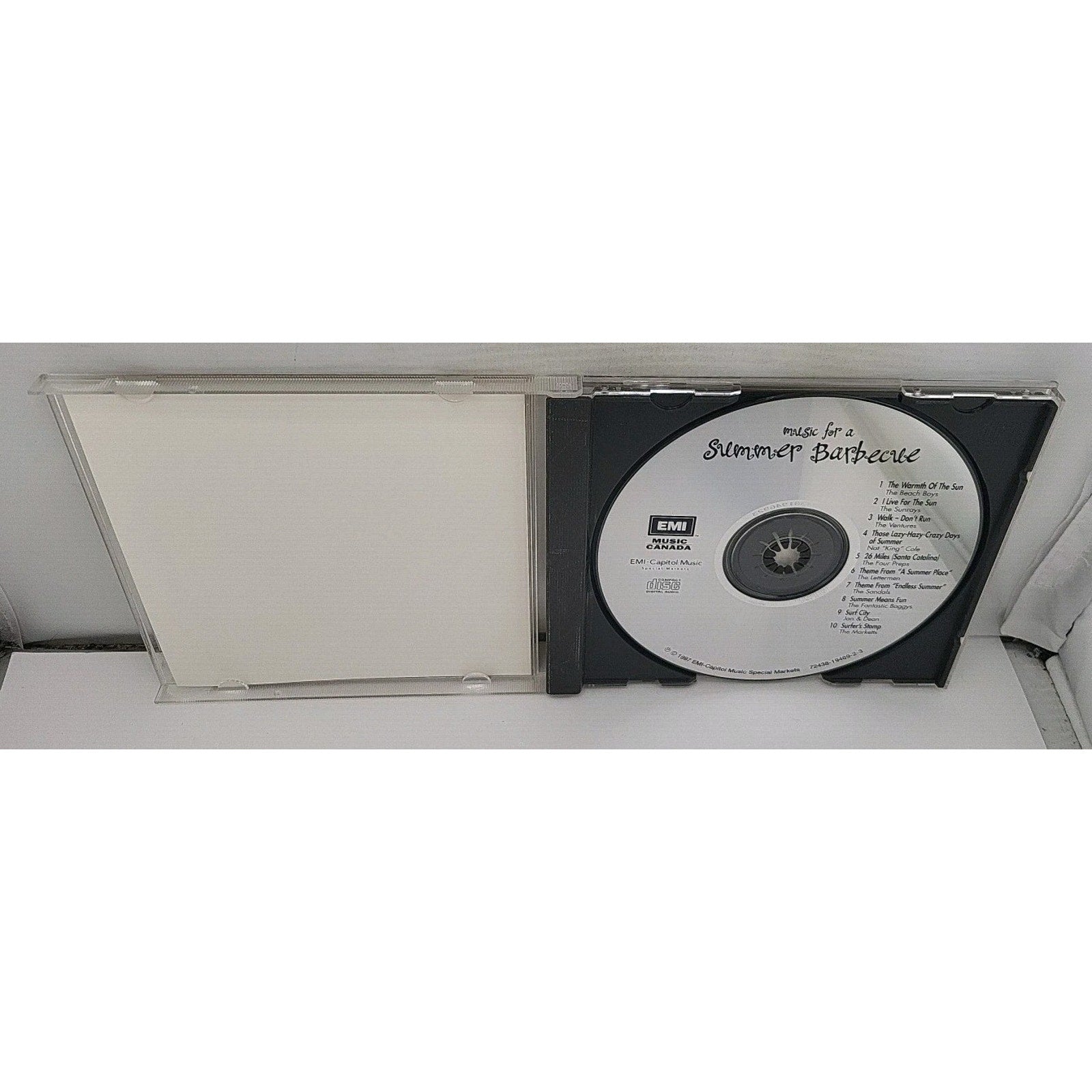Music for a Summer Barbecue by Various Artists (CD, Apr-1998, EMI-Capitol...