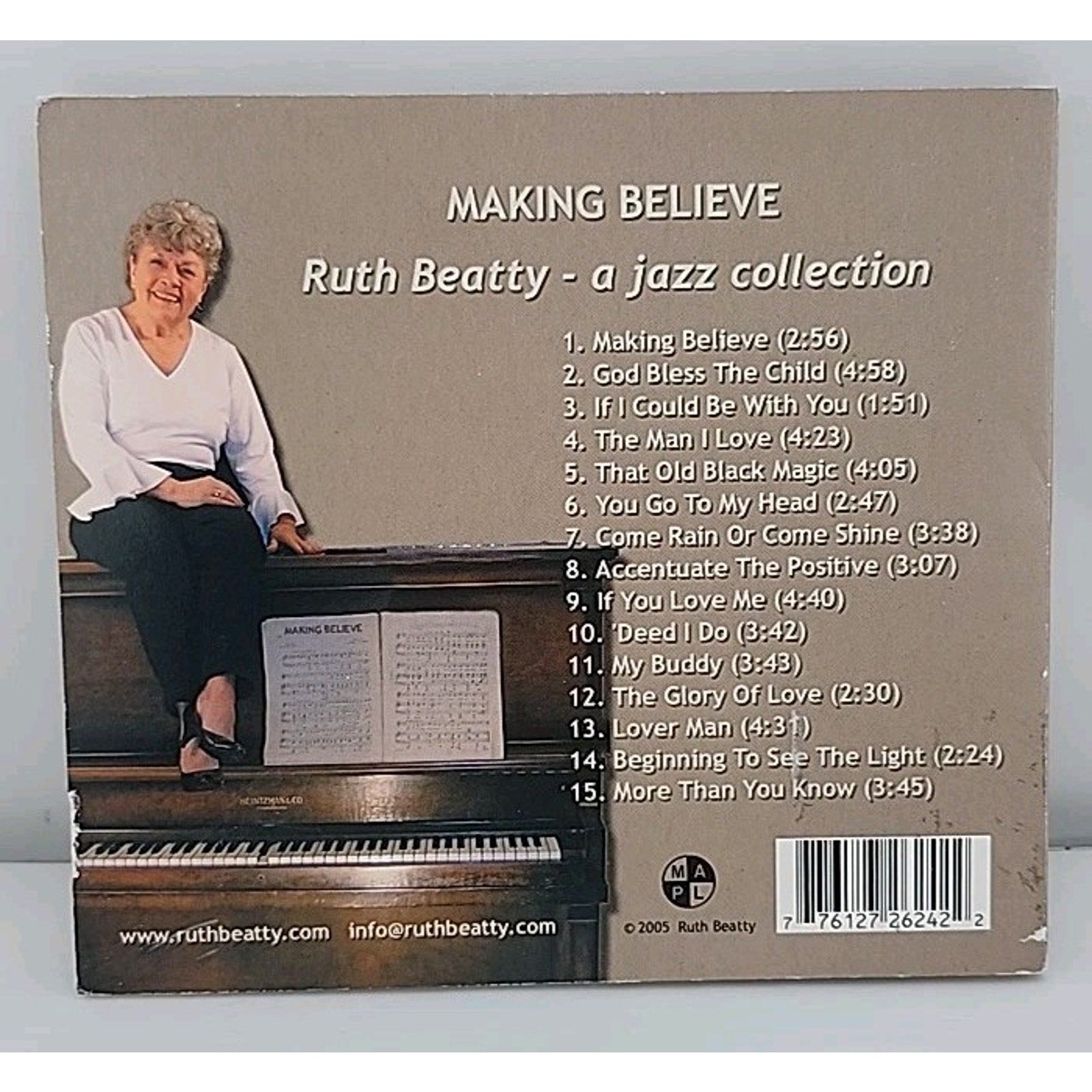 Ruth Beatty Making Believe (CD)