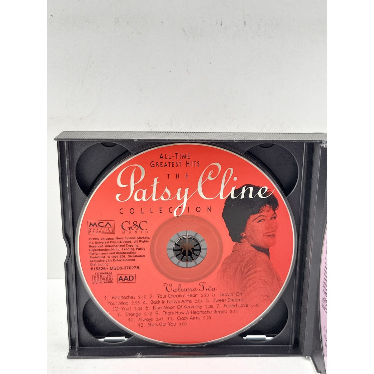 Patsy Cline - The Patsy Cline Collection - CD-36 All-Time Greatest Hits. Country