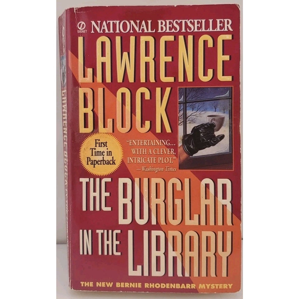 Burglar in the Library by Lawrence Block (1998, Mass Market)