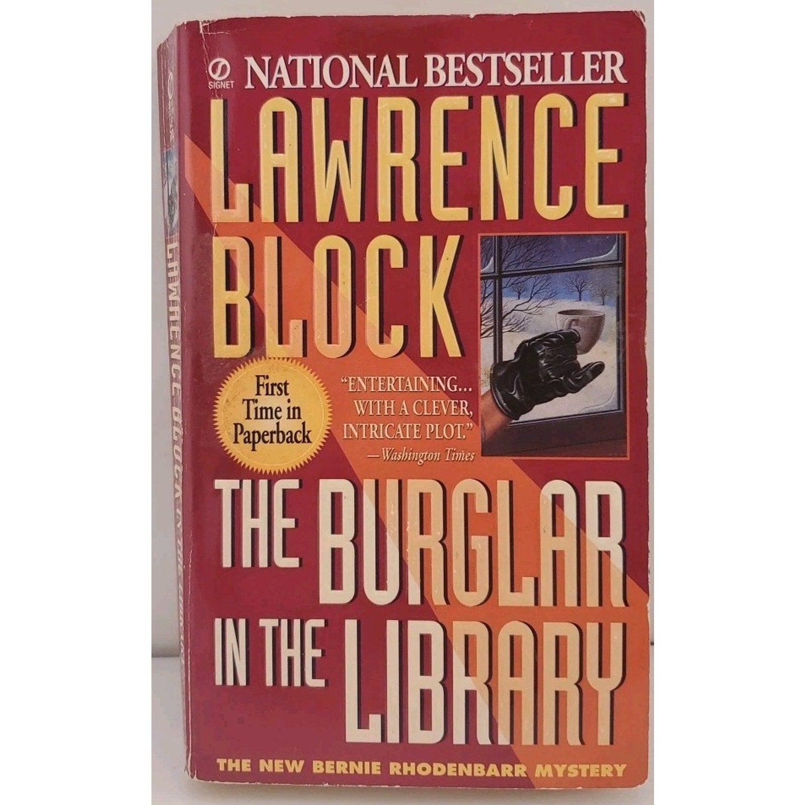 Burglar in the Library by Lawrence Block (1998, Mass Market)