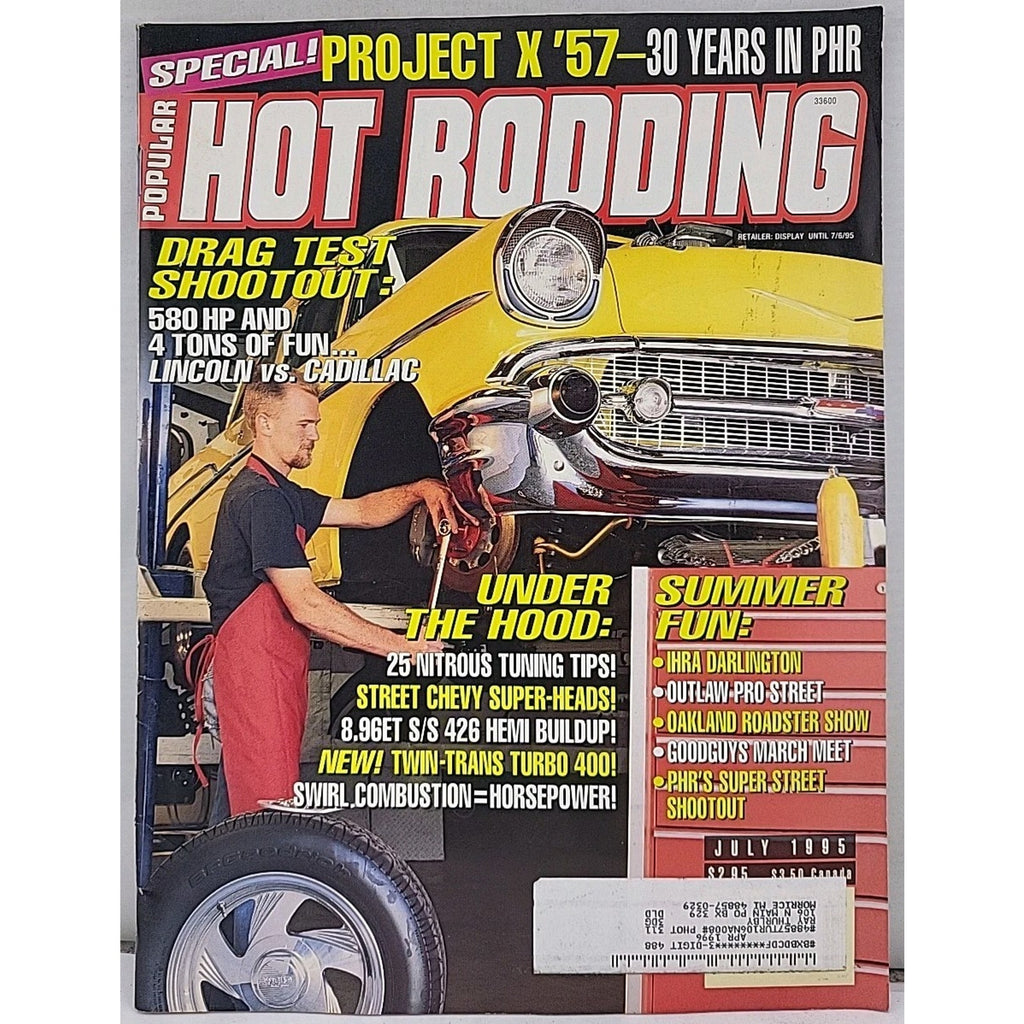 Popular Hot Rodding Magazine - July 1995 - Volume 35 Number 7