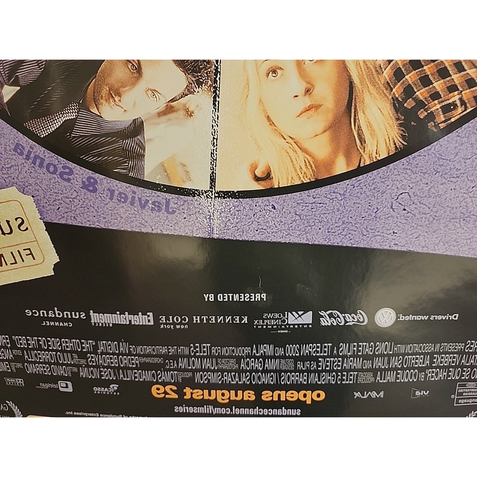 The Other Side Of The Bed Movie Poster 27x40