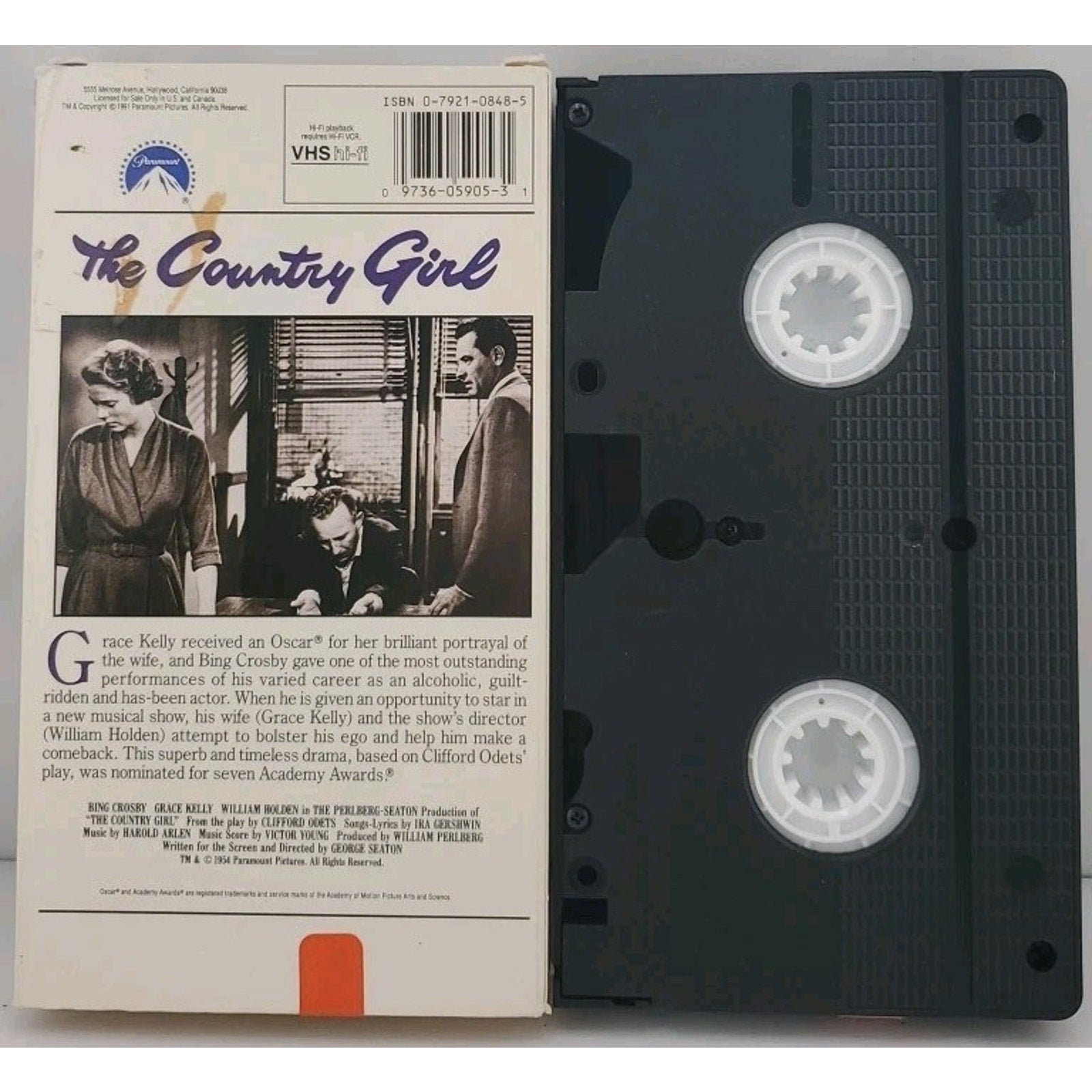 Country Girl (VHS, 1954)
