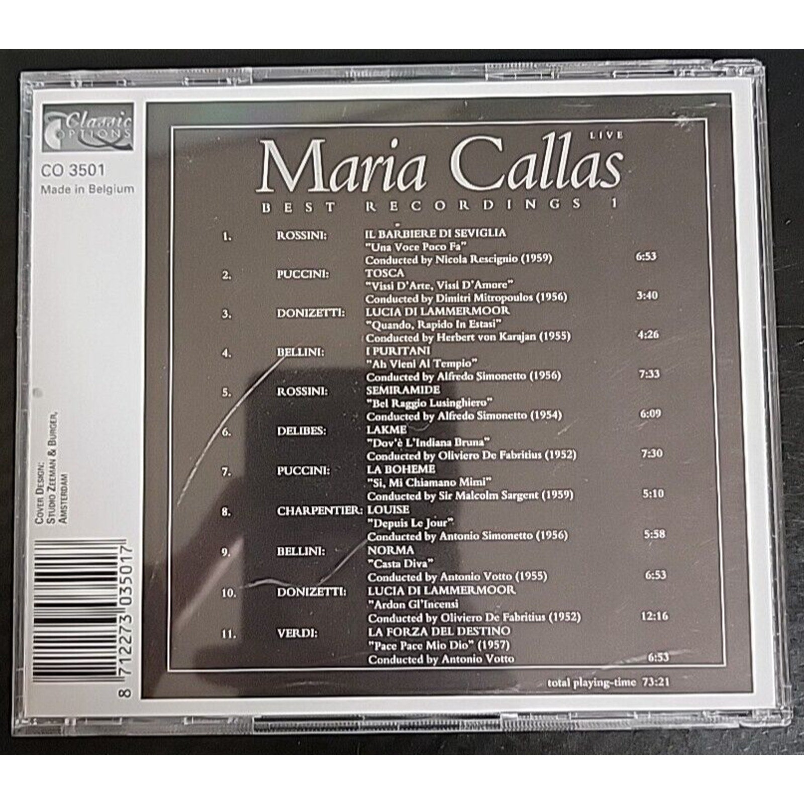 Maria Callas Vol. 1 (CD)