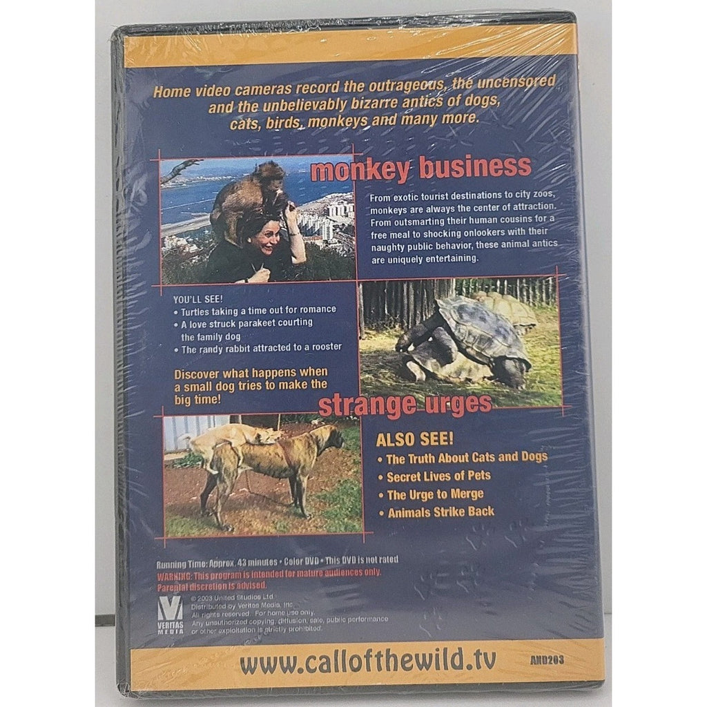 Call Of The Wild Bizarre Animal Antics DVD *Brand New*