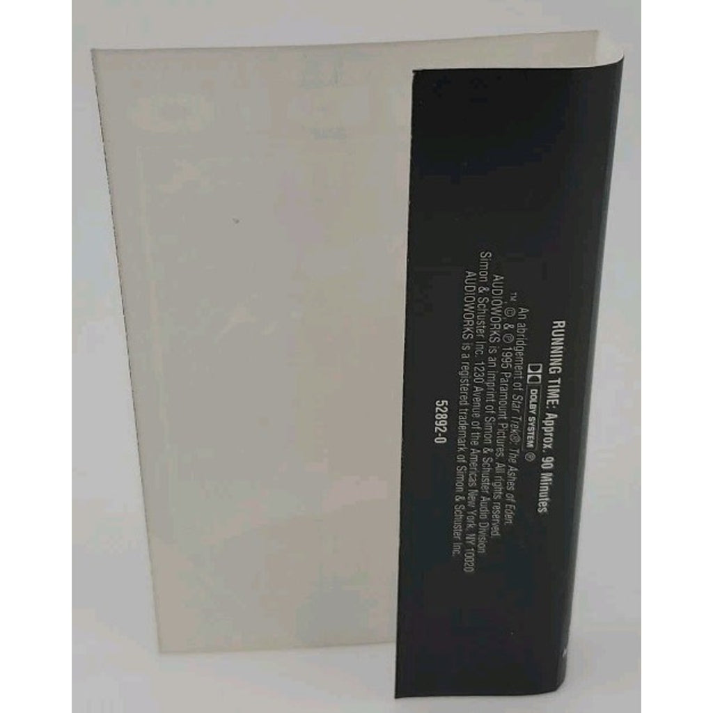 Star Trek The Ashes of Eden 1995 William Shatner 2 Cassette
