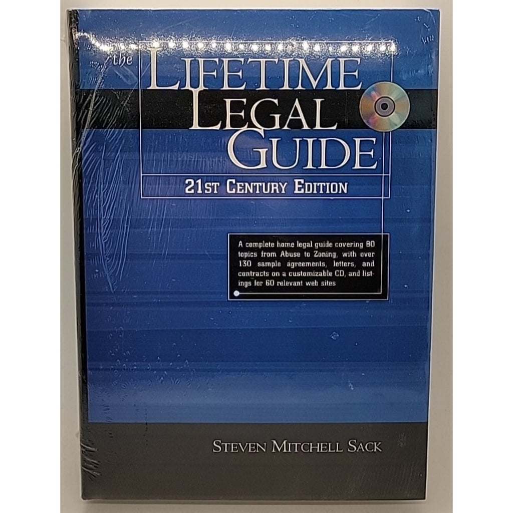 Lifetime Legal Guide, 21st Century Edition - Hardcover By Sack, Steven M *New*