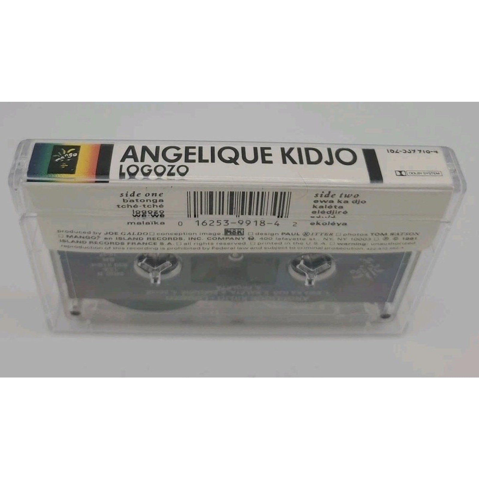 Logozo by Angélique Kidjo (Cassette, 1991, Mango)