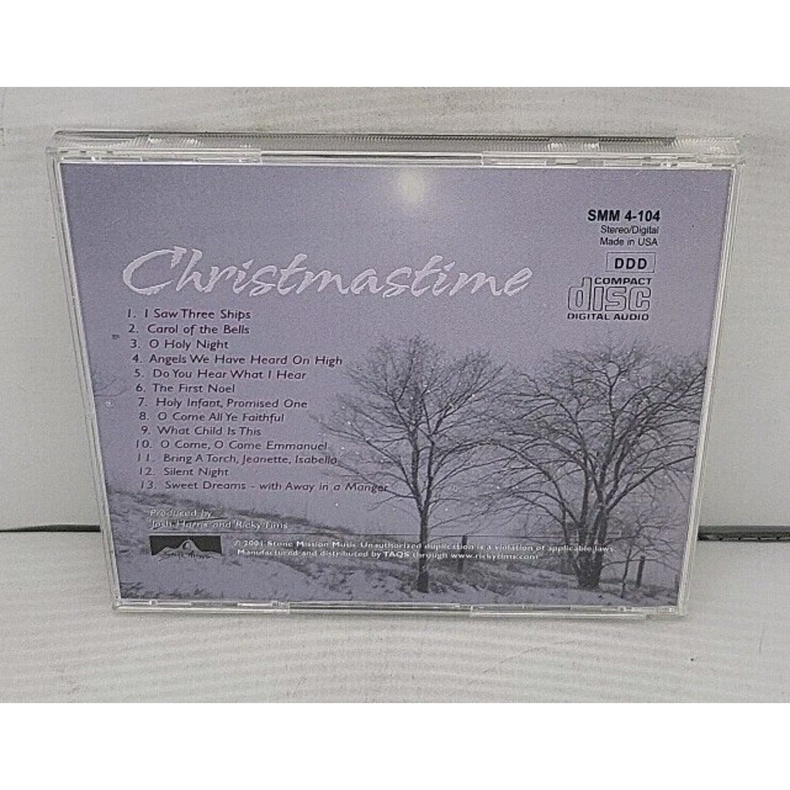 Christmastime Ricky Tims CD