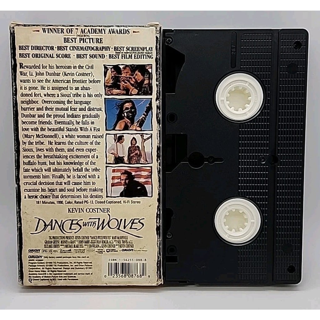Dances with Wolves (VHS, 1993)