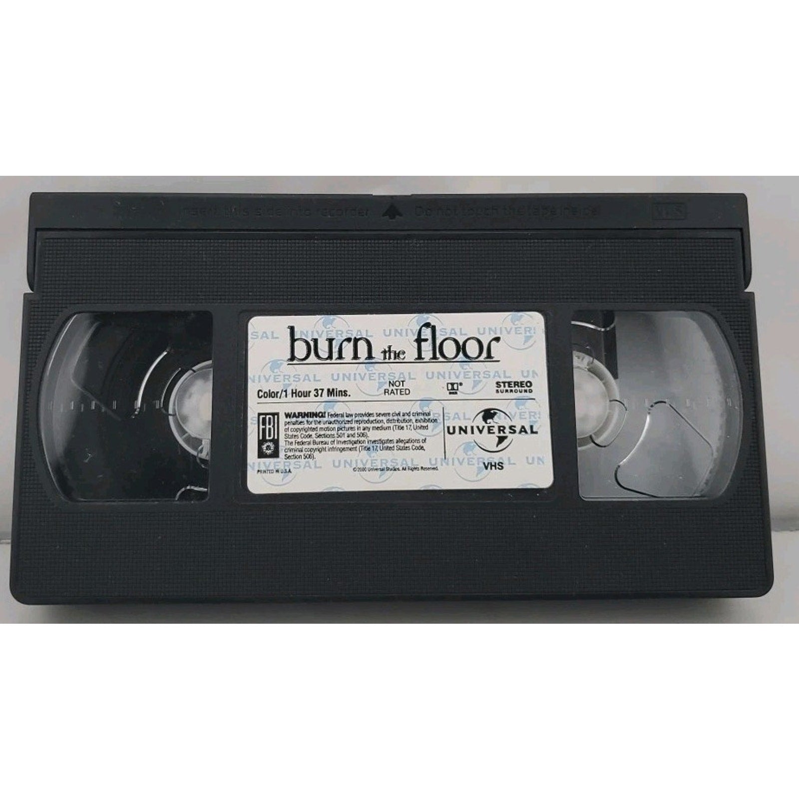 Burn the Floor (VHS, 1999)