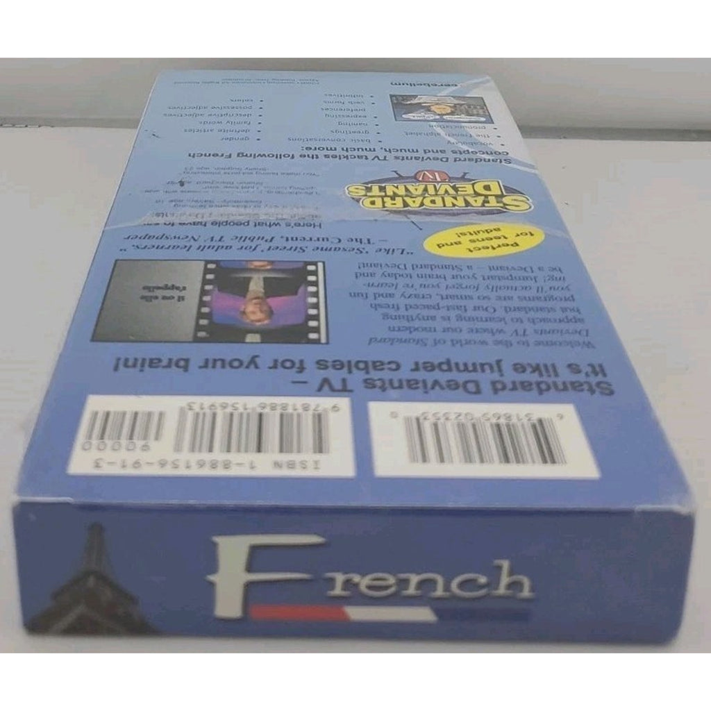 Standard Deviants - French (VHS, 2000) *Brand New*