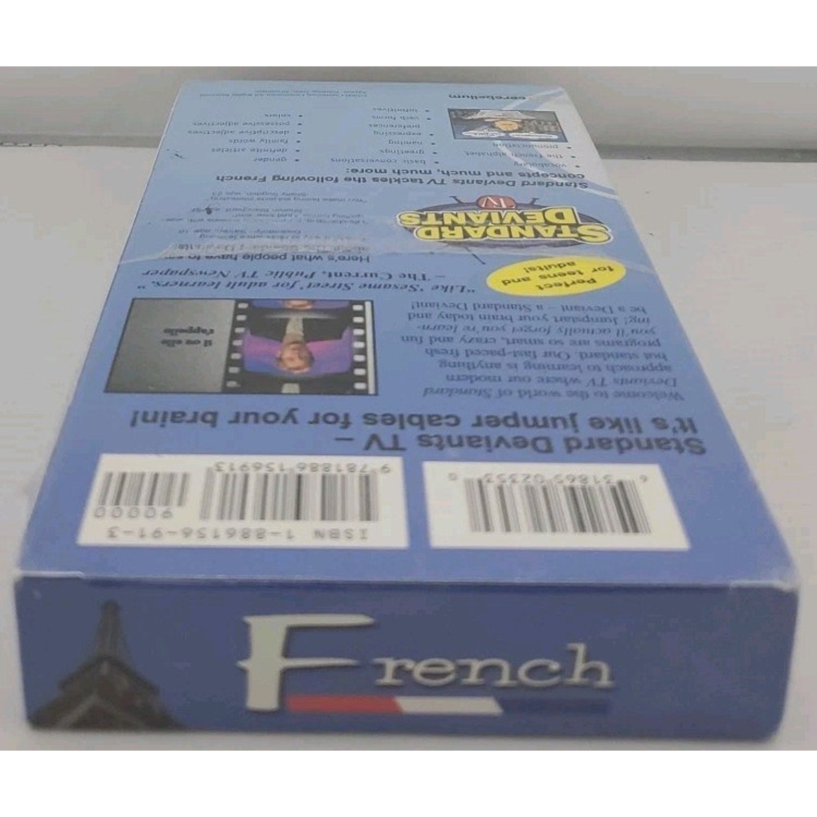 Standard Deviants - French (VHS, 2000) *Brand New*