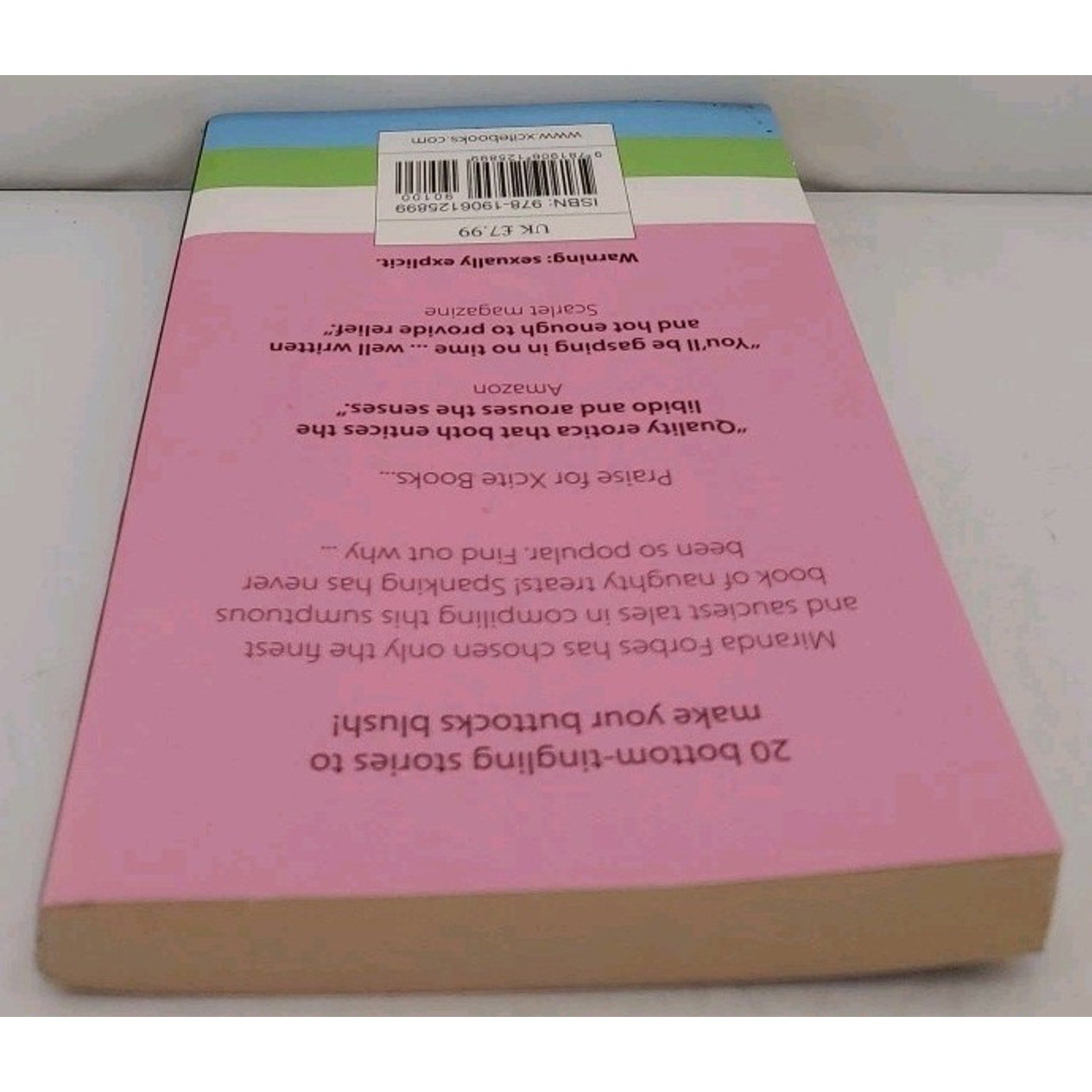 Naughty Spanking 2: 20 Erotic Stories Edited By Miranda Forbes