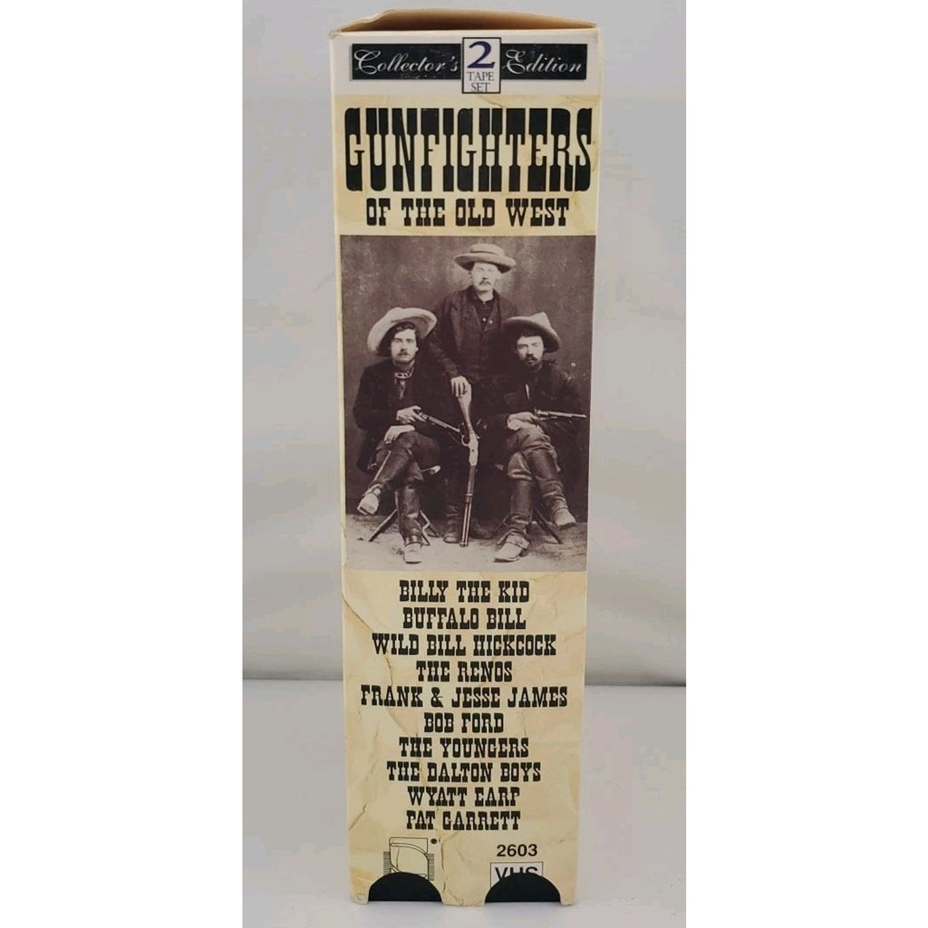 Gunfighters of the Old West (VHS, 1992, 2-Tape Set)