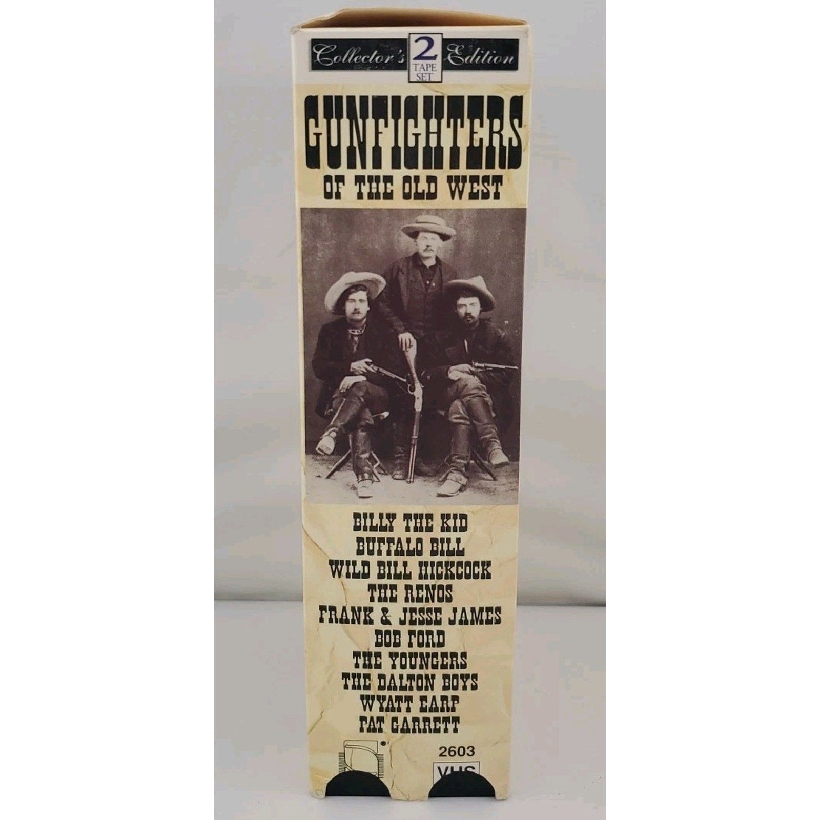 Gunfighters of the Old West (VHS, 1992, 2-Tape Set)