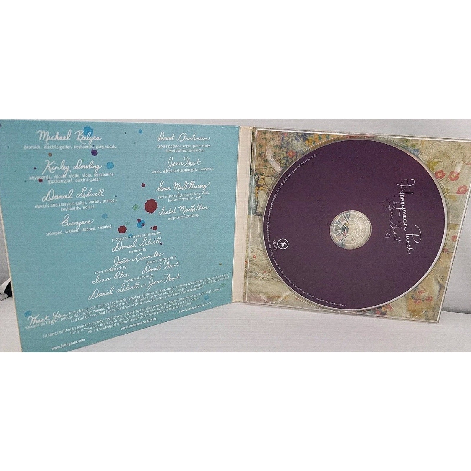 Honeymoon Punch by Grant, Jenn (CD, 2018)
