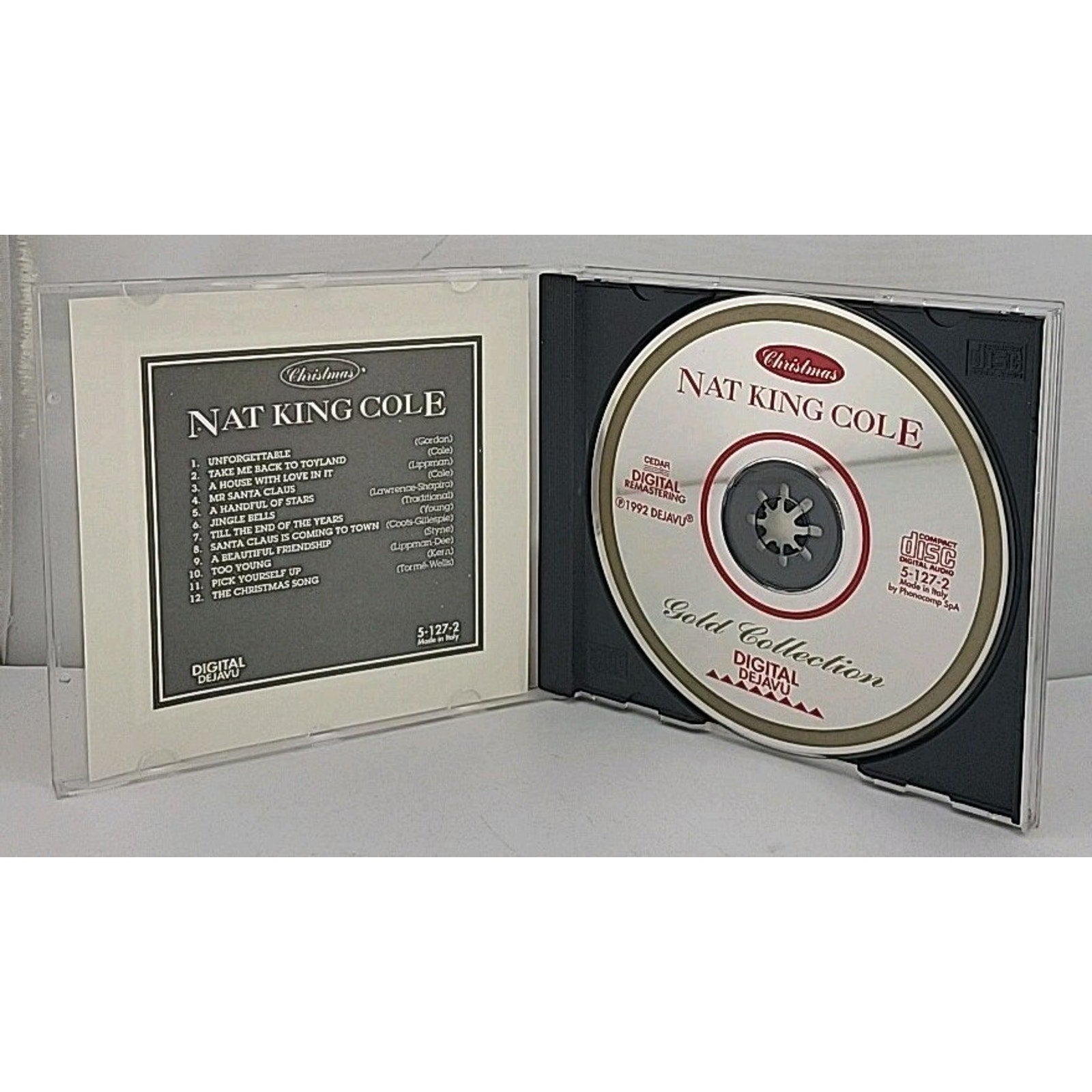 Nat King Cole Christmas Gift Collection CD Vocal Jazz Piano Roots Holiday Music