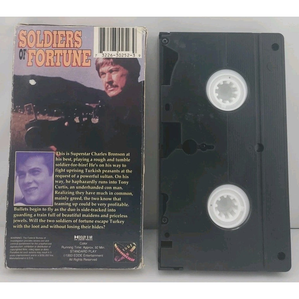 Soldiers Of Fortune (VHS, 1993)