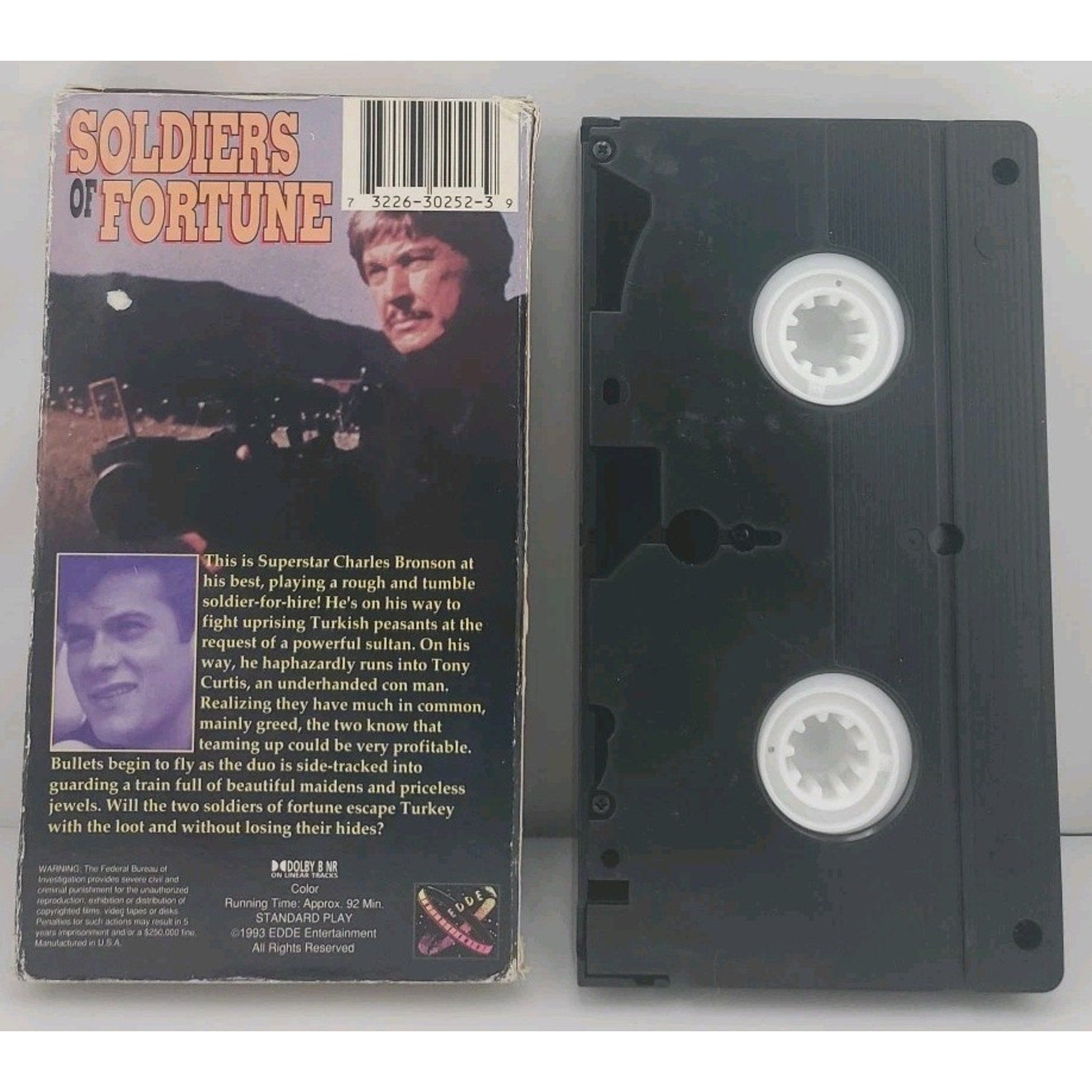 Soldiers Of Fortune (VHS, 1993)