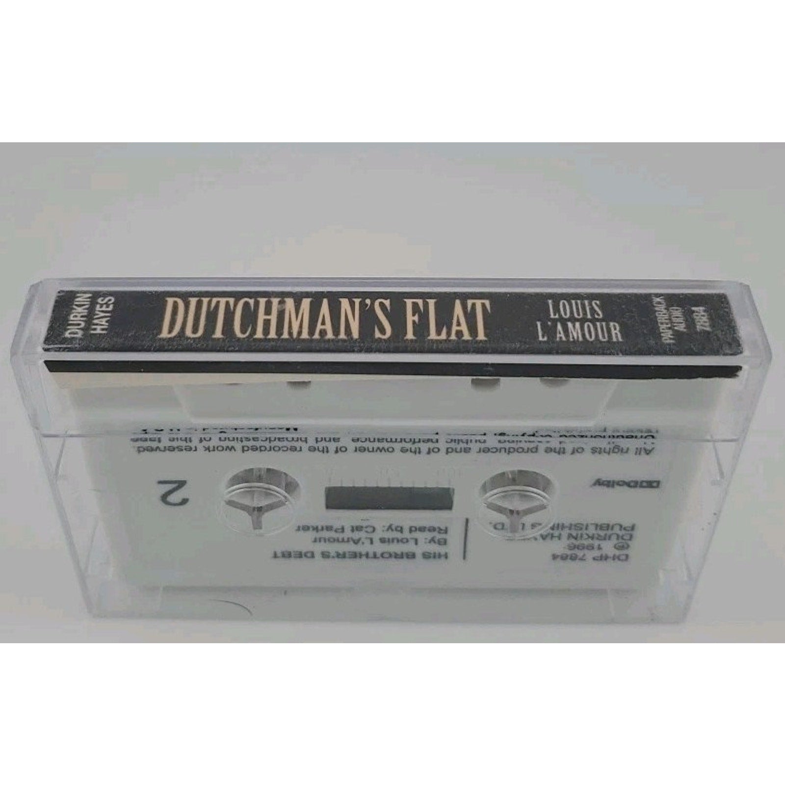 Dutchman's Flat by Louis L'Amour Read by Cat Parker (Cassette)