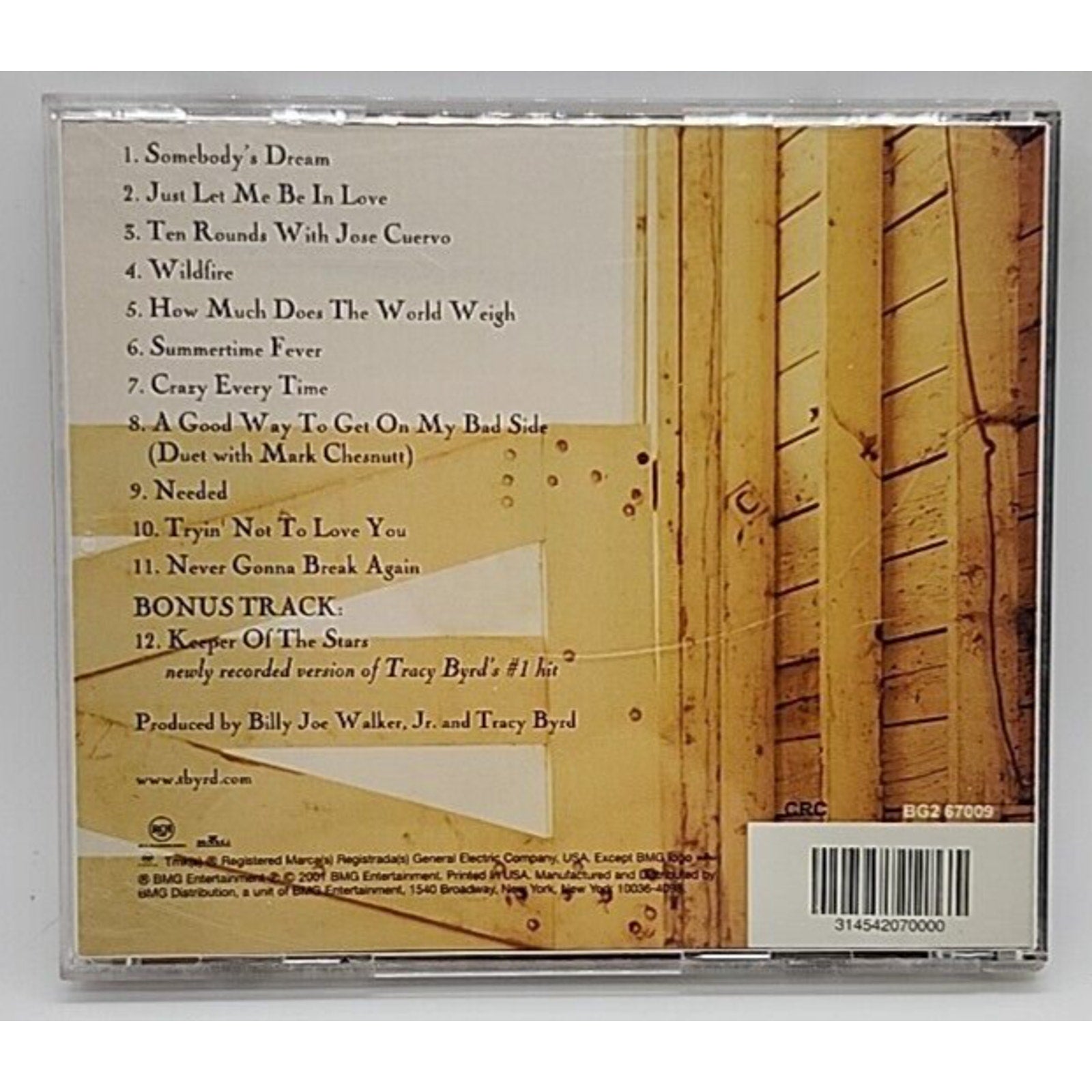 Ten Rounds by Tracy Byrd (CD, Jul-2001, Arista)