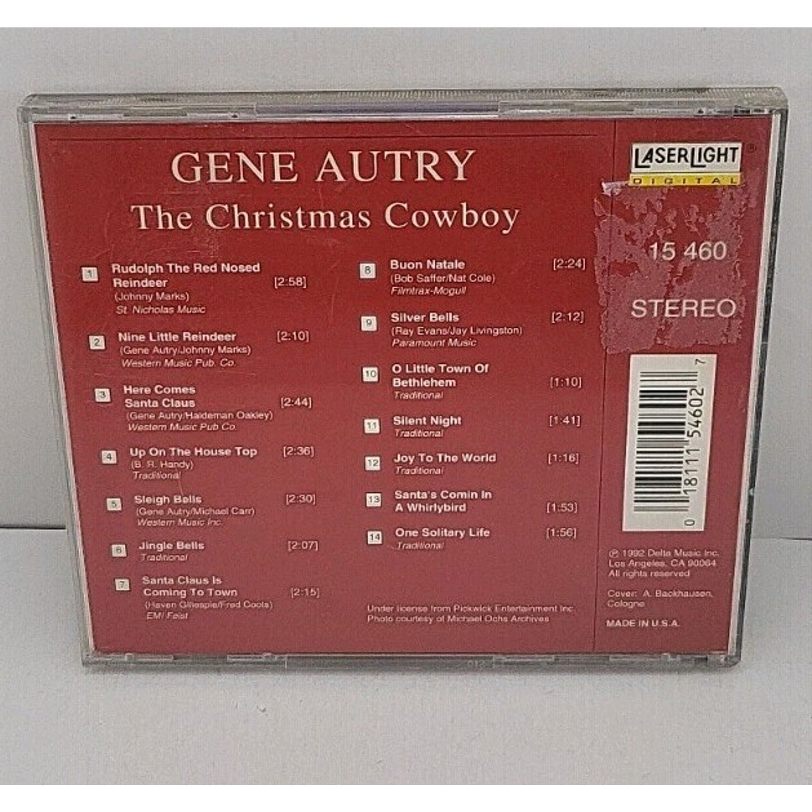 The Christmas Cowboy - Gene Autry CD
