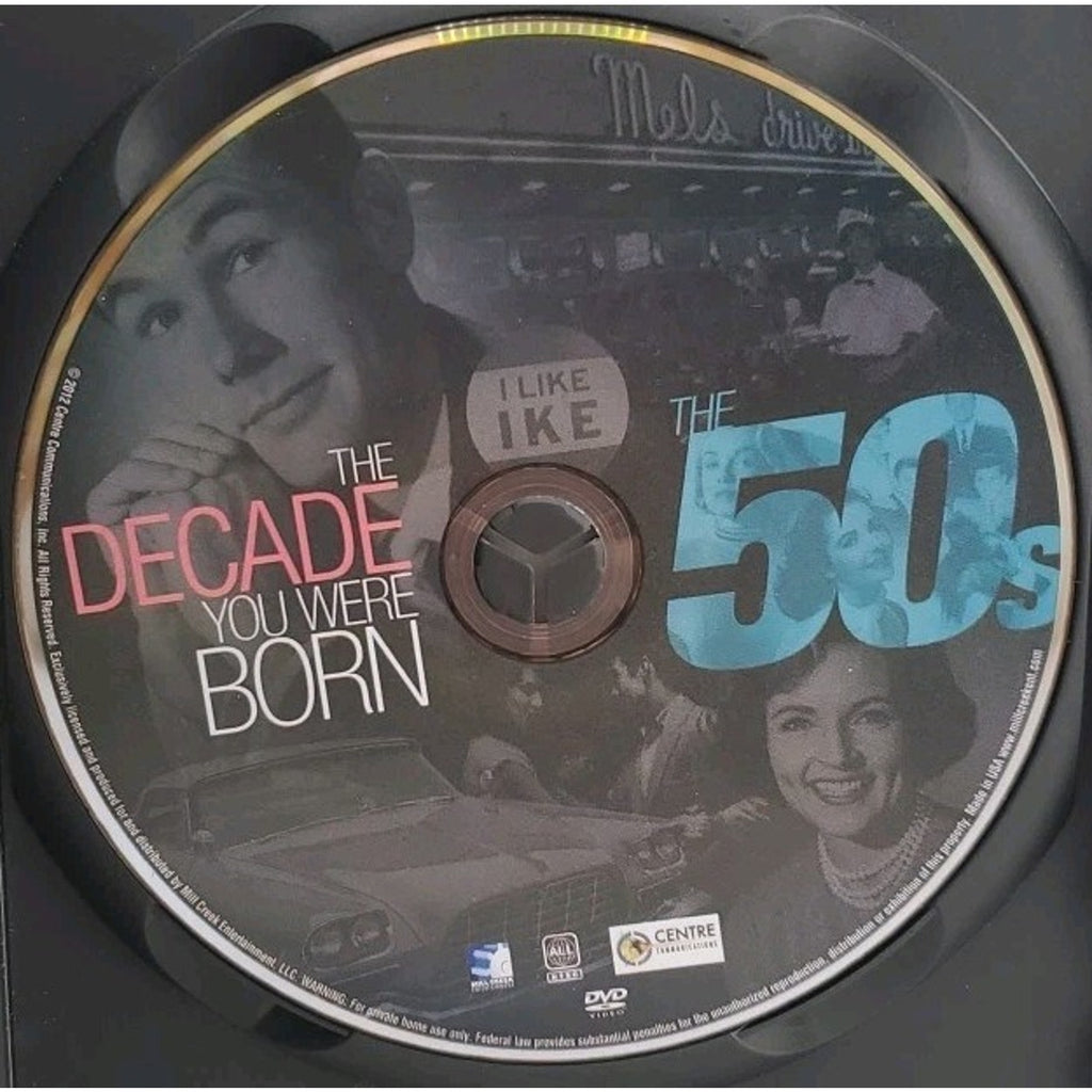 The Decade You Were Born: 1950s (DVD, 2012)