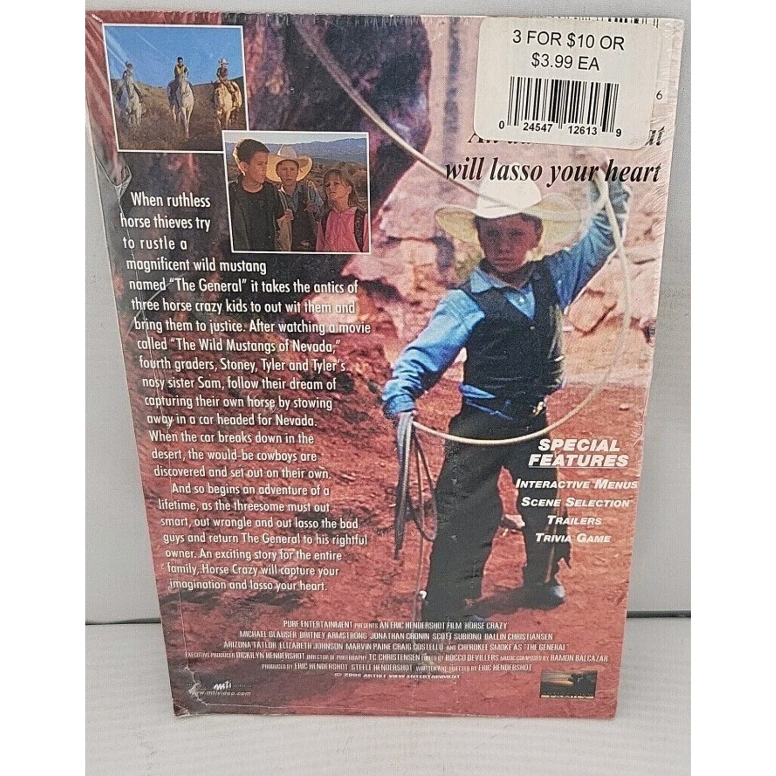 Horse Crazy (DVD, 2007) *Brand New*