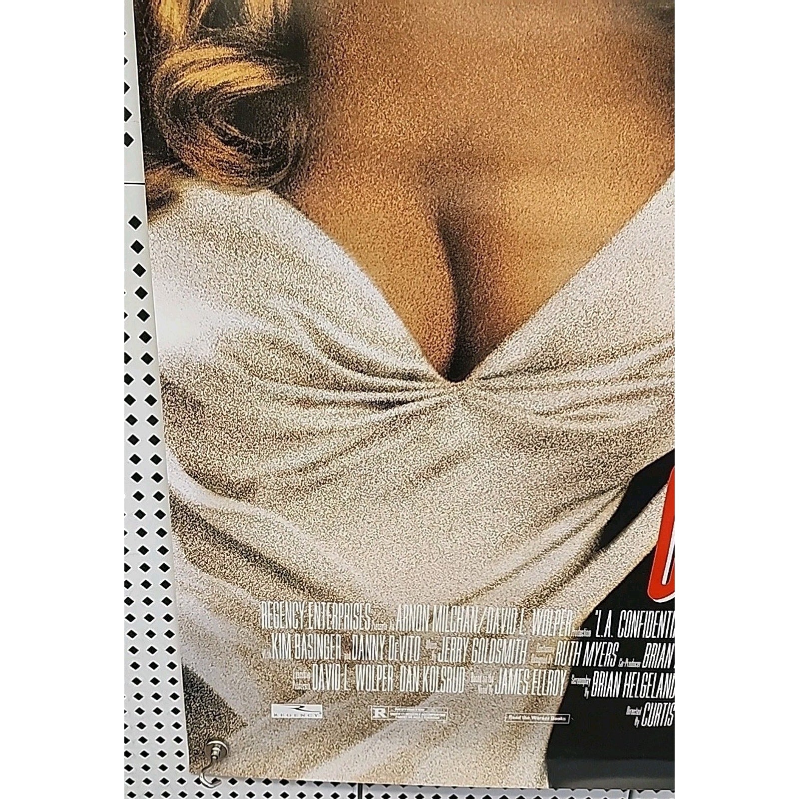 L.A. Confidential Original Rolled 27X40 Movie Poster 1997 Kim Basinger Devito La